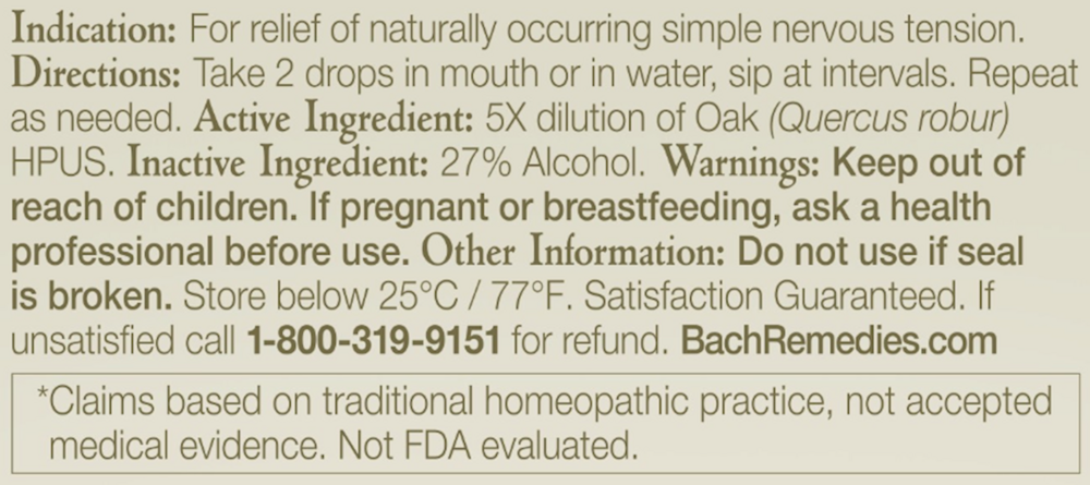 Product image for Oak.