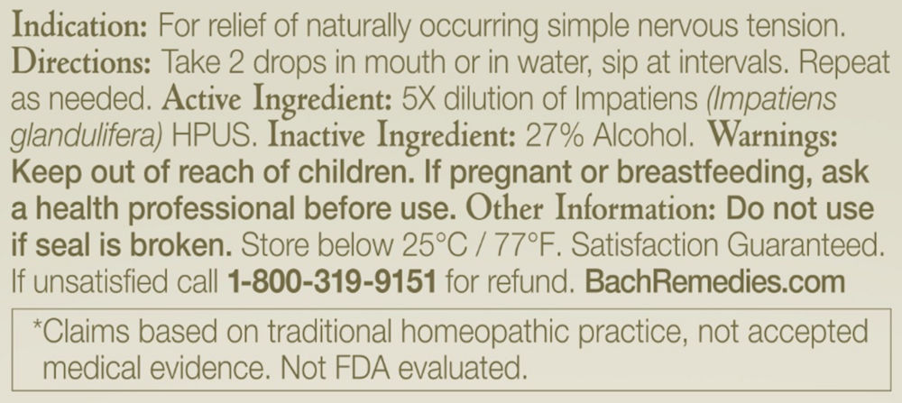 Product image for Impatiens.