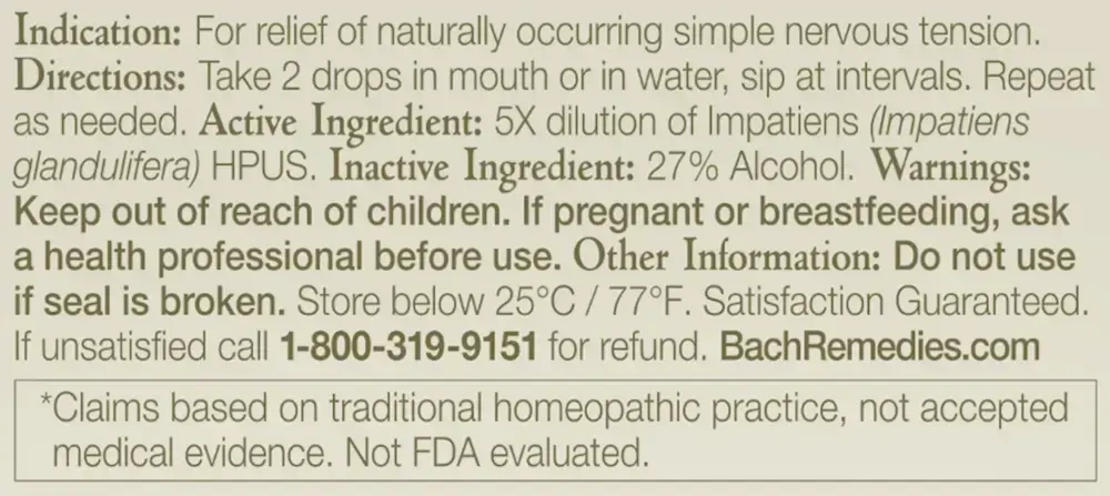 Product image for Impatiens.