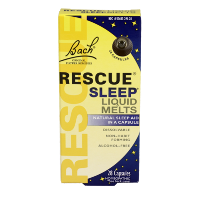 Rescue Sleep Liquid Melts 28 capsules