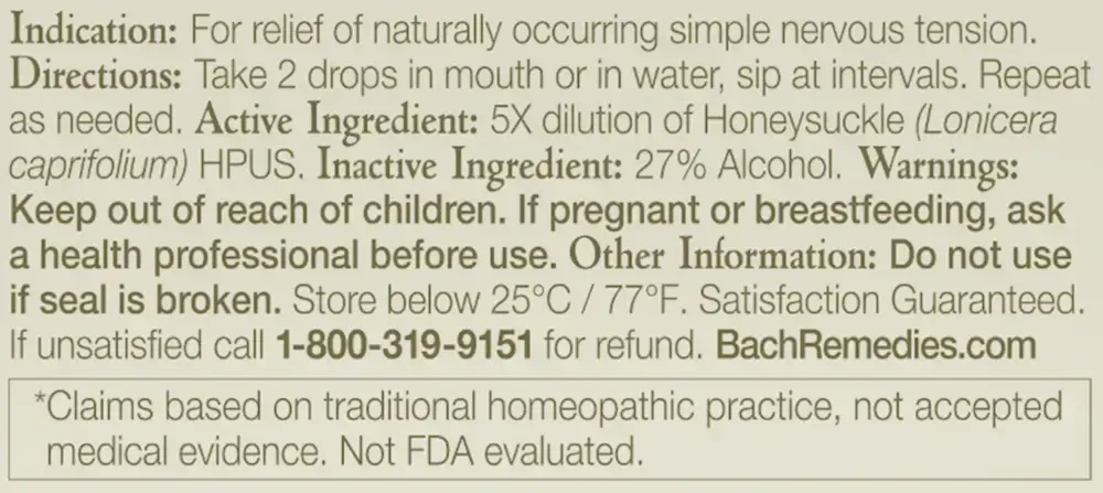 Product image for Honeysuckle.