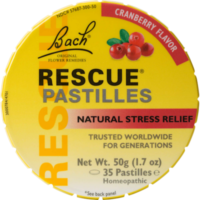 Rescue Pastilles Cranberry 35 Lozenges