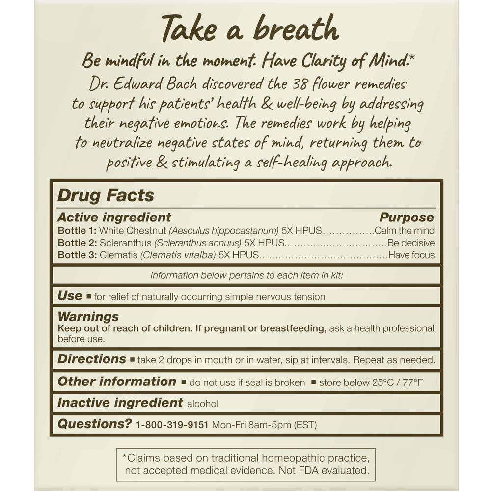 Product image for BACH® Clarity of Mind Kit.