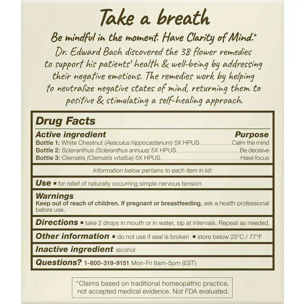 Product image for BACH® Clarity of Mind Kit.