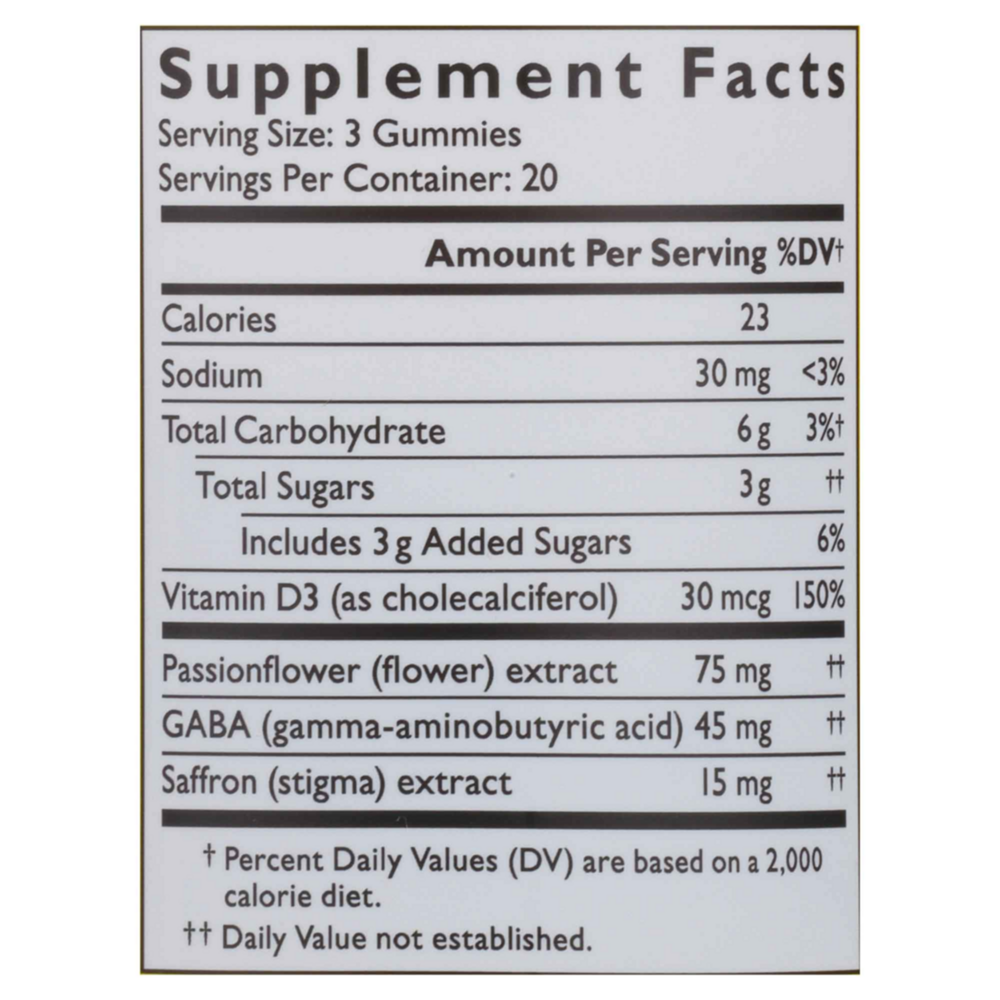 Product image for Rescue Plus® Mood &amp; Stress Support Gummy, Orange.