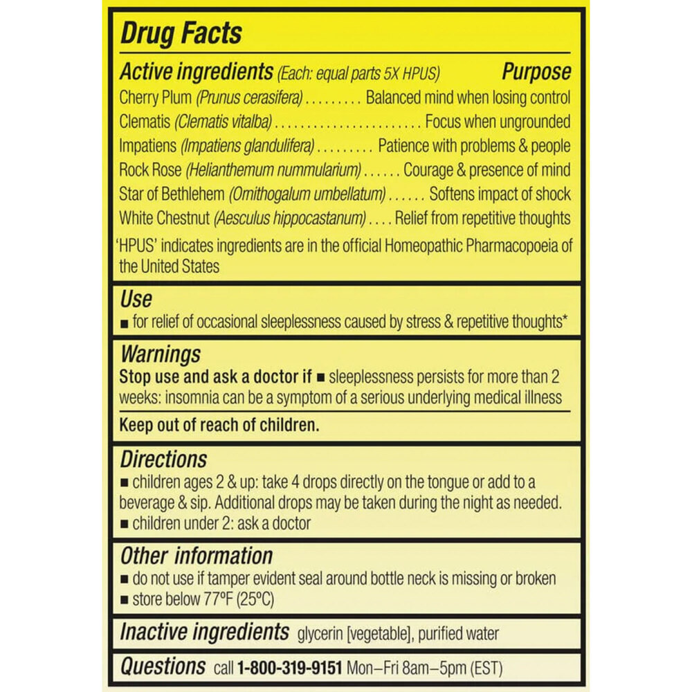 Product image for Rescue Sleep Kids Dropper.