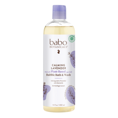 Calming Lavender Bubble Bath & Wash 15 Ounces