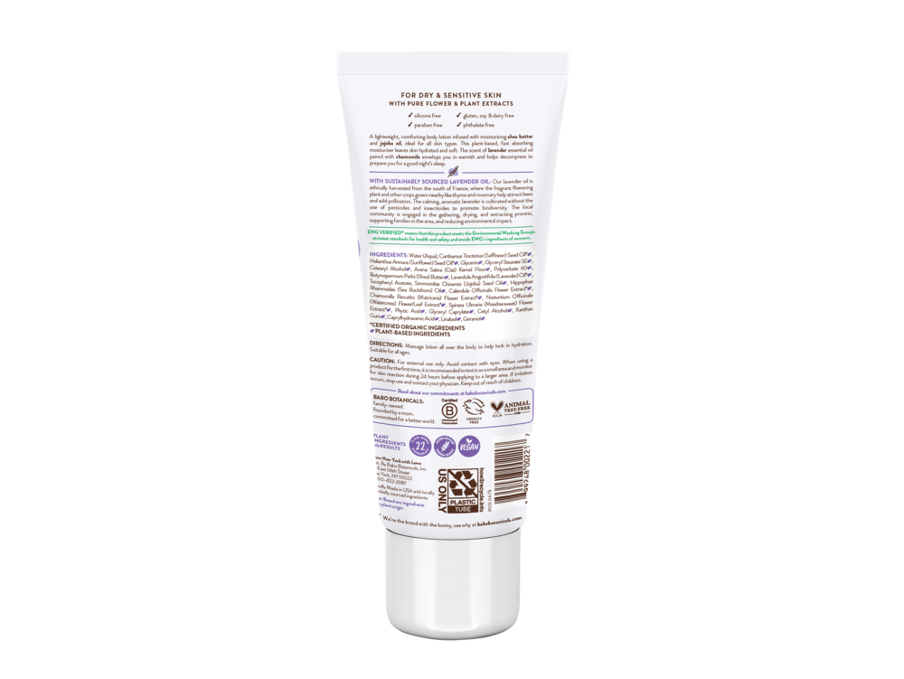 Product image for Calming Lavender Body Lotion.