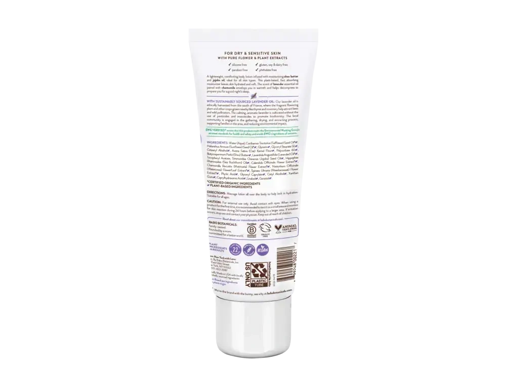 Product image for Calming Lavender Body Lotion.