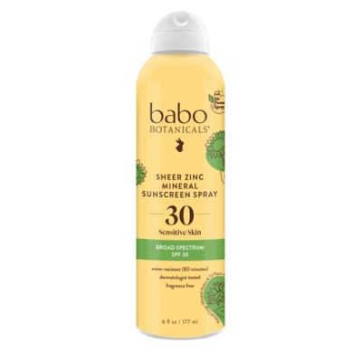 Sheer Zinc Sunscreen SPF 30 6 Ounces