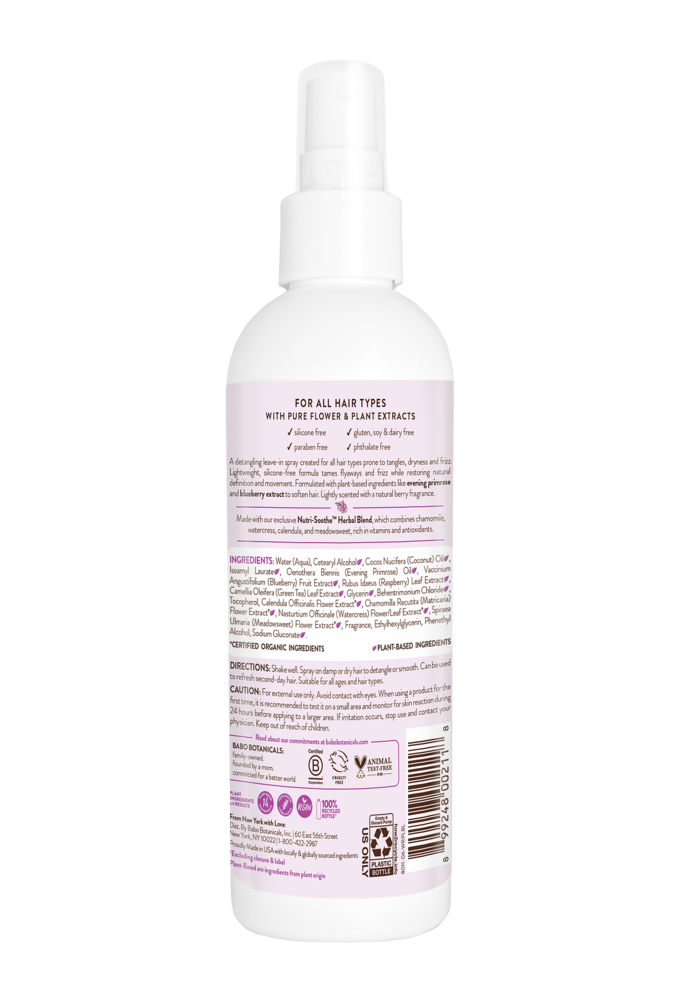 Product image for Smoothing Detangling Spray.
