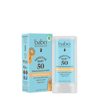 Baby Face™ SPF 50 Mineral Sunscreen Stic