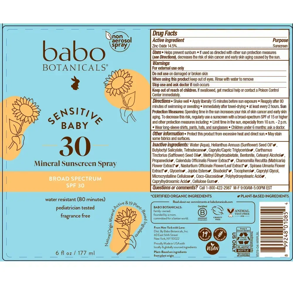 Product image for SPF 30 Baby Skin Mineral Sunscreen Pump.