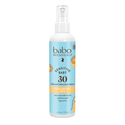 SPF 30 Baby Skin Mineral Sunscreen Pump