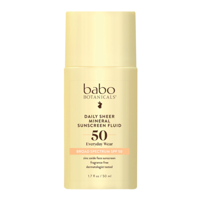 Daily Sheer Mineral Sunscreen Fluid SPF50 1.7 Ounces