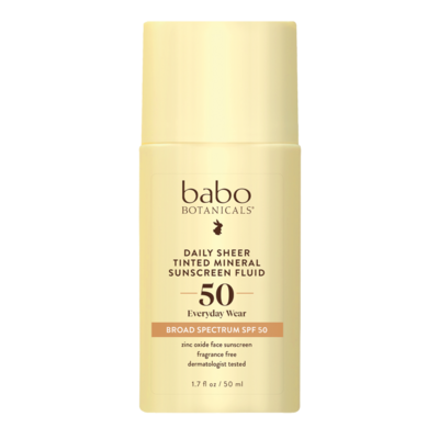 Daily Sheer Tinted Mineral Sunscreen Fluid SPF50 1.7 Ounces