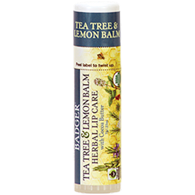 Tea Tree & Lemon CB Lip Balm 0.25 Ounces