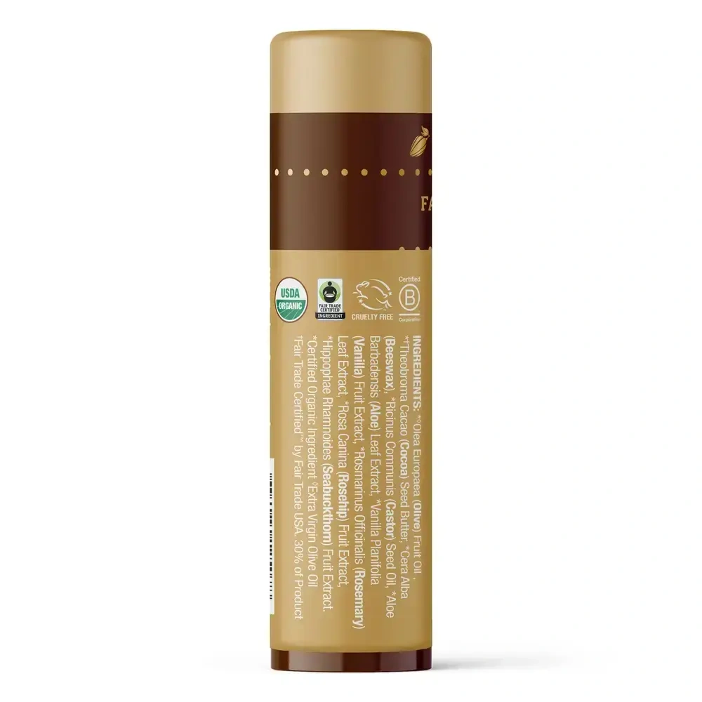Product image for Vanilla Bean Cocoa Butter Lip Balm.