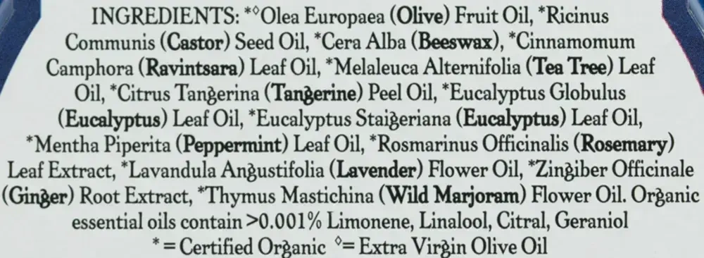 Product image for Aromatic Chest Rub.