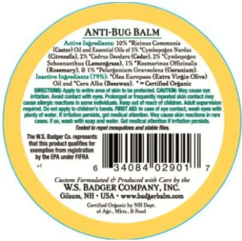 Product image for Anti Bug Balm.