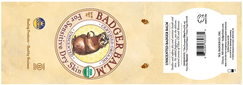 Product image for Badger Balm Unscented.