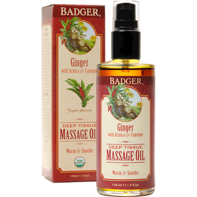 Deep Tissue Massage Oil w/Ginger product image