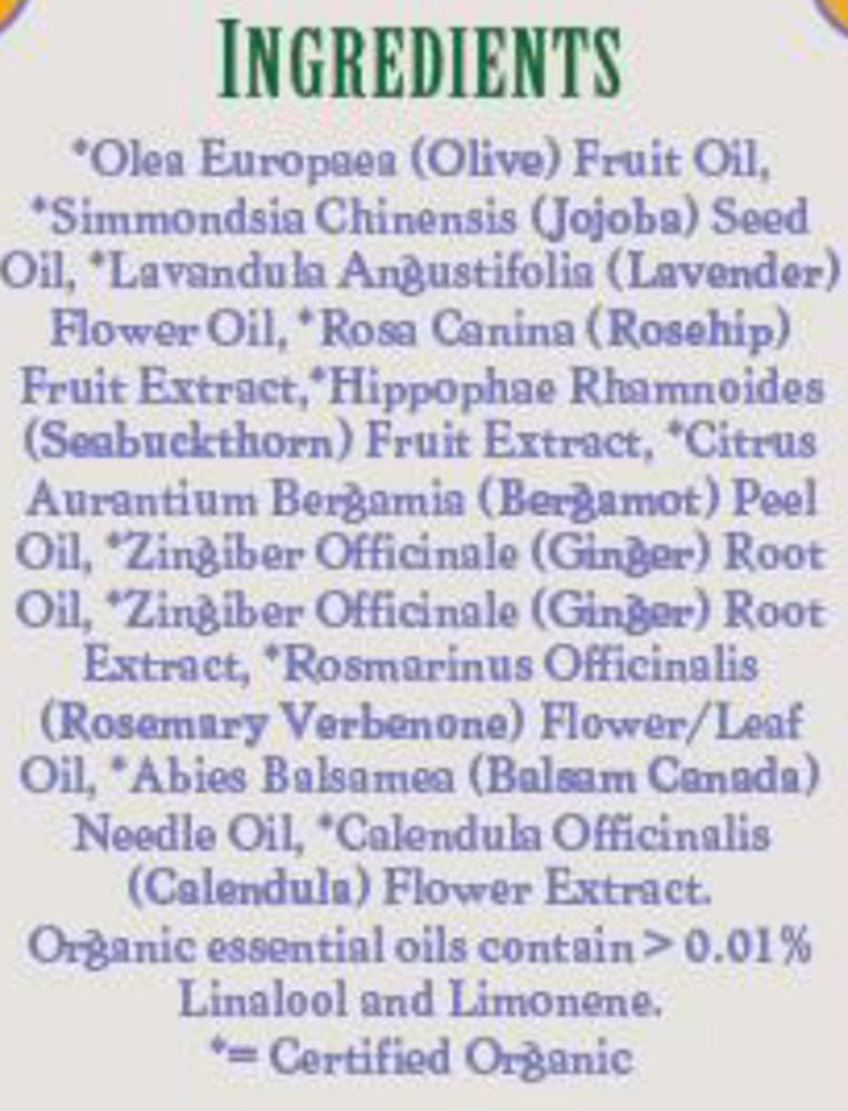 Product image for Lavender Massage Oil.