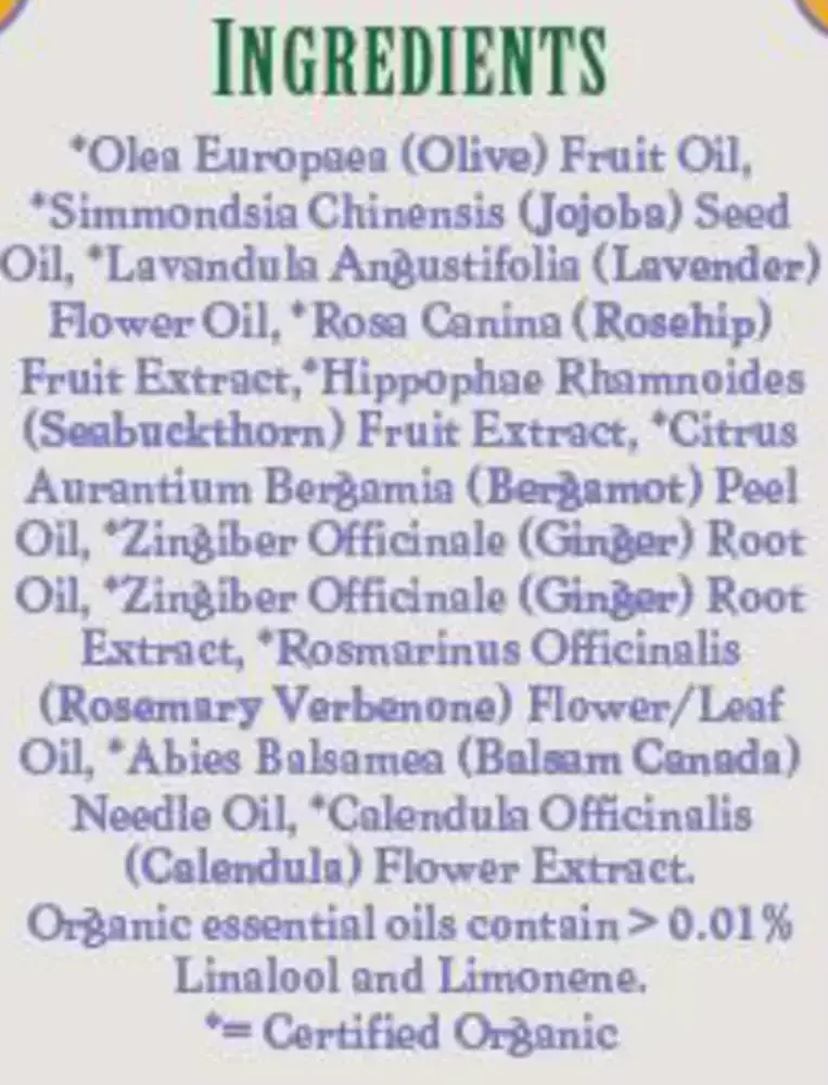 Product image for Lavender Massage Oil.