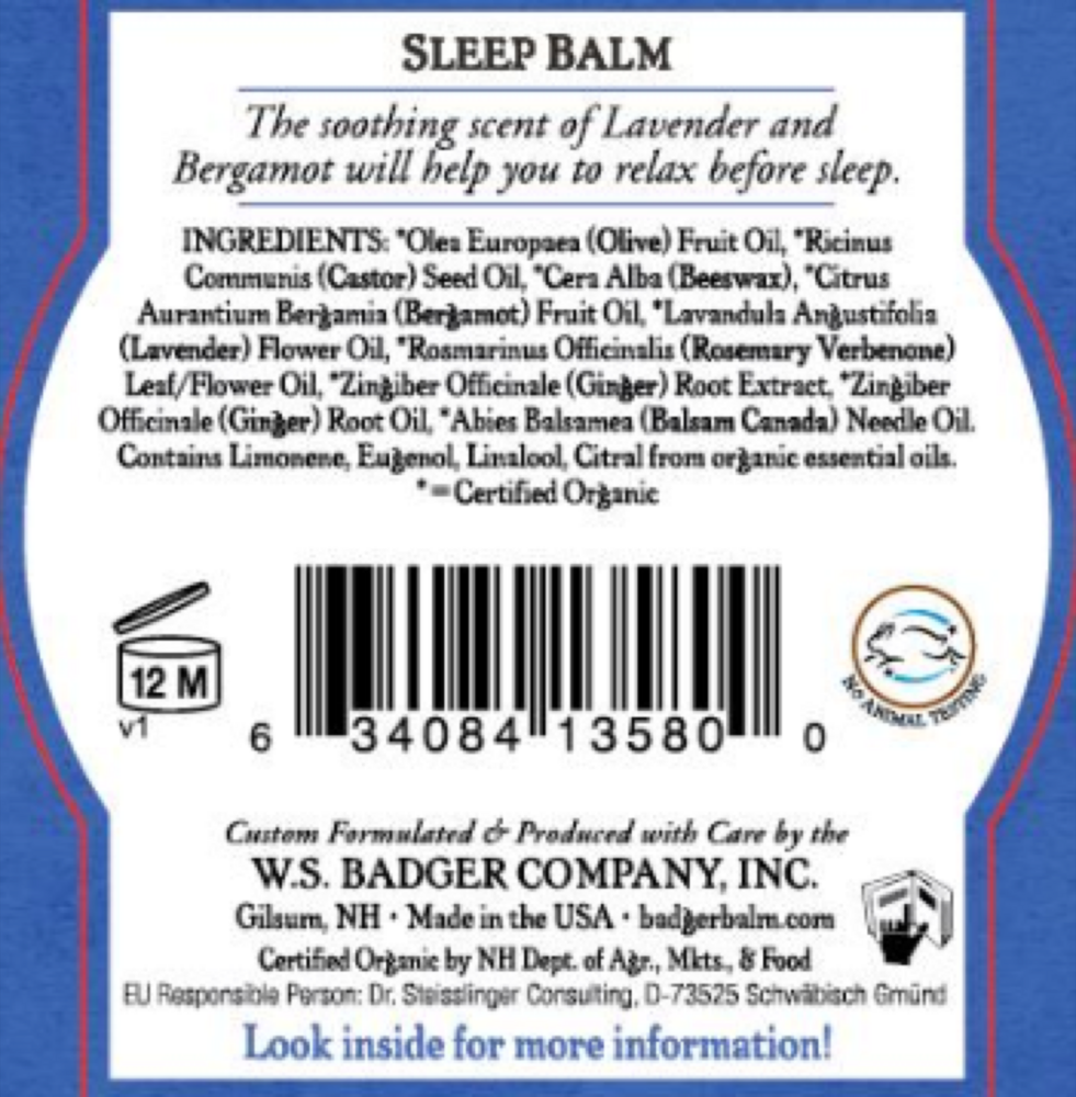 Product image for Sleep Balm.