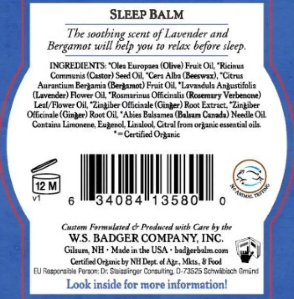 Product image for Sleep Balm.