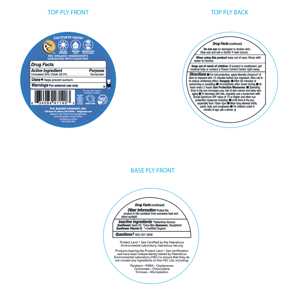 Product image for Badger SPF 40 Sport Mineral Sunscreen Tin.