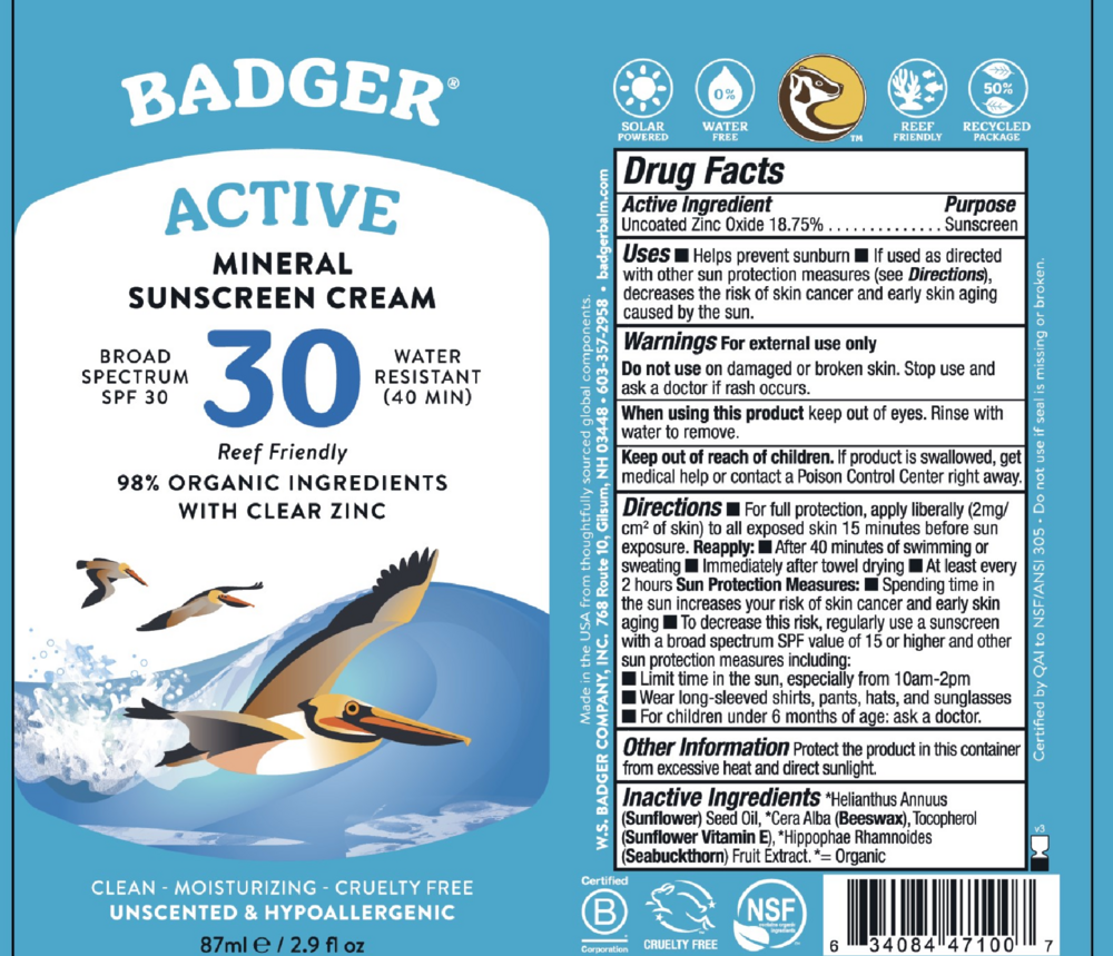 Product image for SPF 30 Clear Zinc Sunscreen Cream.