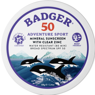 SPF 50 Adventure Sport Tin 2.4 Ounces
