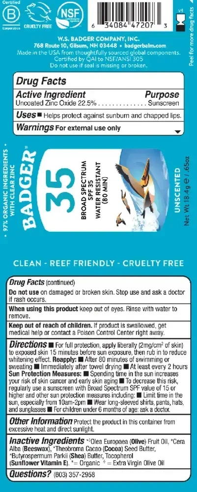 Product image for SPF 35 Active Mineral Face Stick.