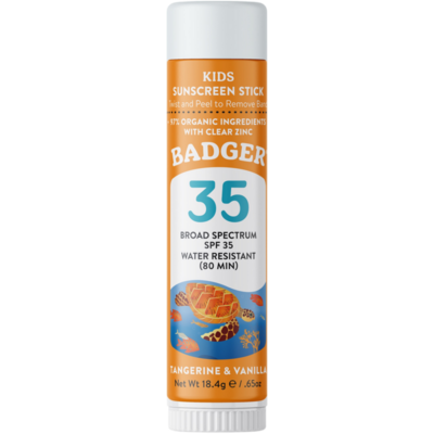 SPF 35 Kids Active Mineral Face Stick 0.65 Ounces