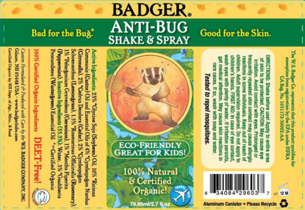 Product image for Anti Bug Shake &amp; Spray.