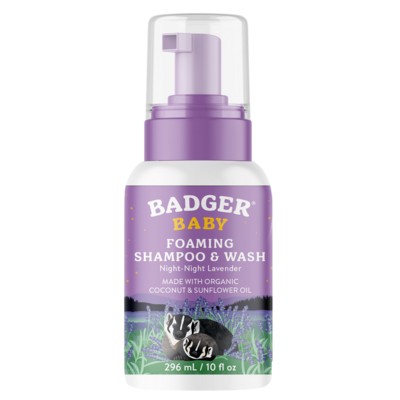 Product image for Baby Night-Night Foaming Shampoo &amp; Wash, Lavender (10 Ounces). Discontinued.