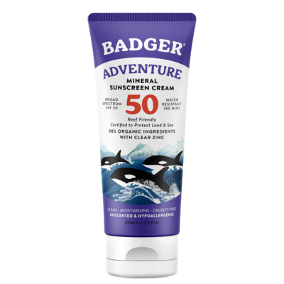 SPF 50 Adventure Sport Mineral Sunscreen 2.9 Ounces