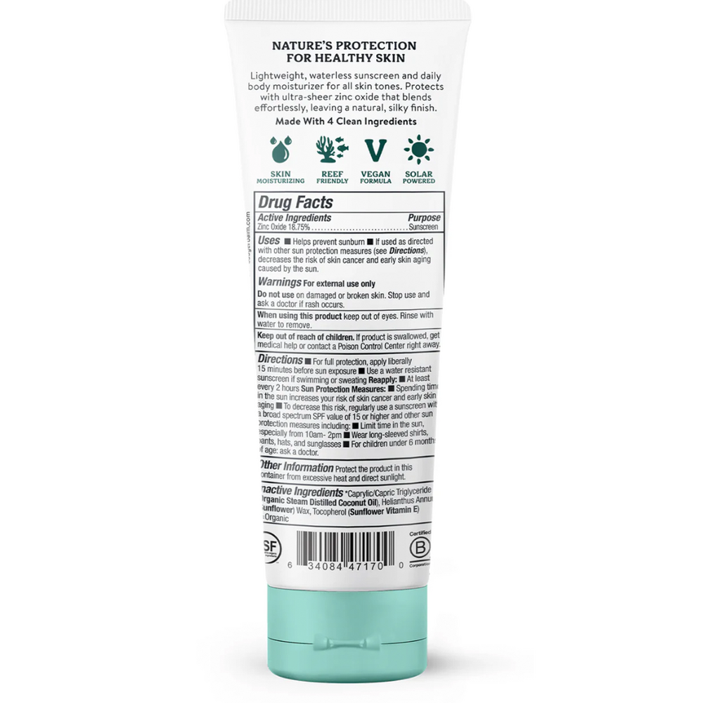 Product image for SPF 30 Daily Mineral Sunscreen Lotion.