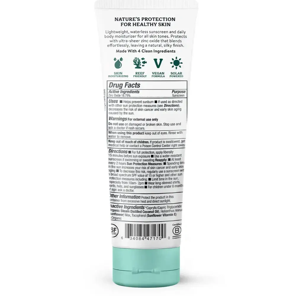 Product image for SPF 30 Daily Mineral Sunscreen Lotion.