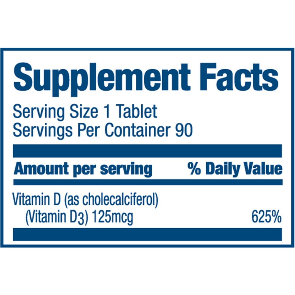 Product image for Vitamin D Quick Melt, Lemon Citrus.