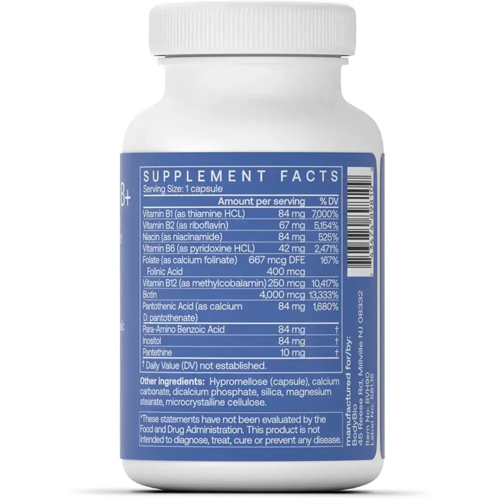 Product image for Vitamin B+, High Potency.