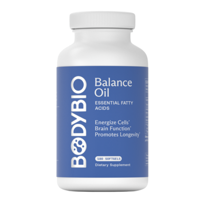 BodyBio Balance Oil Softgels 180 Softgels