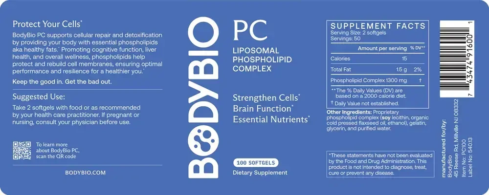 Product image for BodyBio PC.