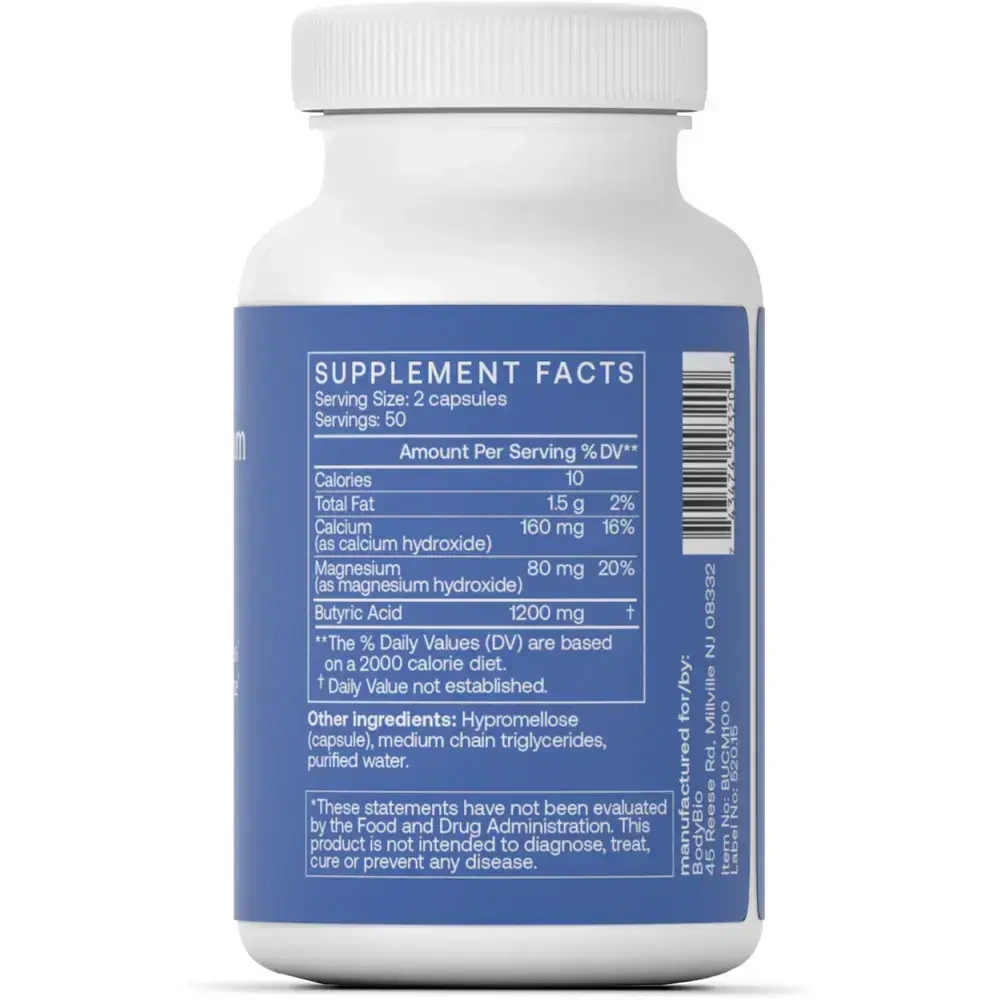 Product image for Calcium/Magnesium Butyrate.