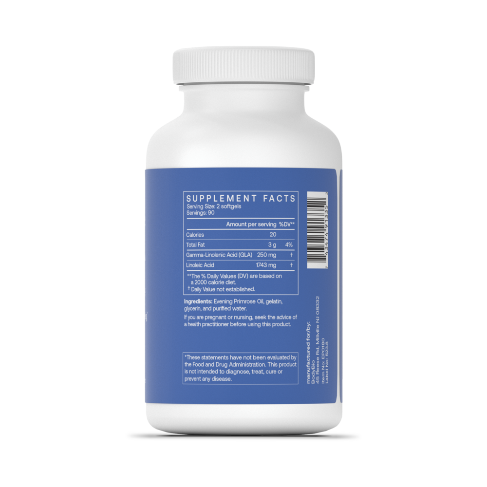 Product image for Evening Primrose Oil.