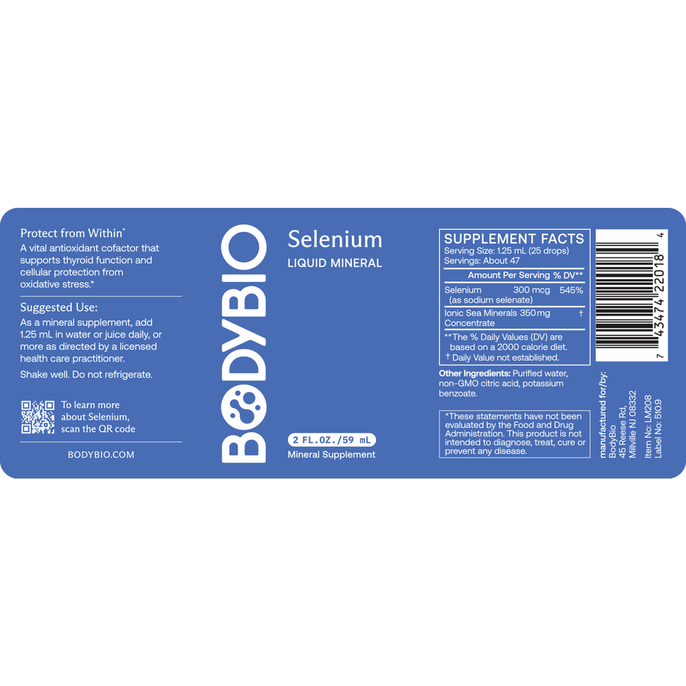 Product image for Liquid Mineral 8 Selenium.