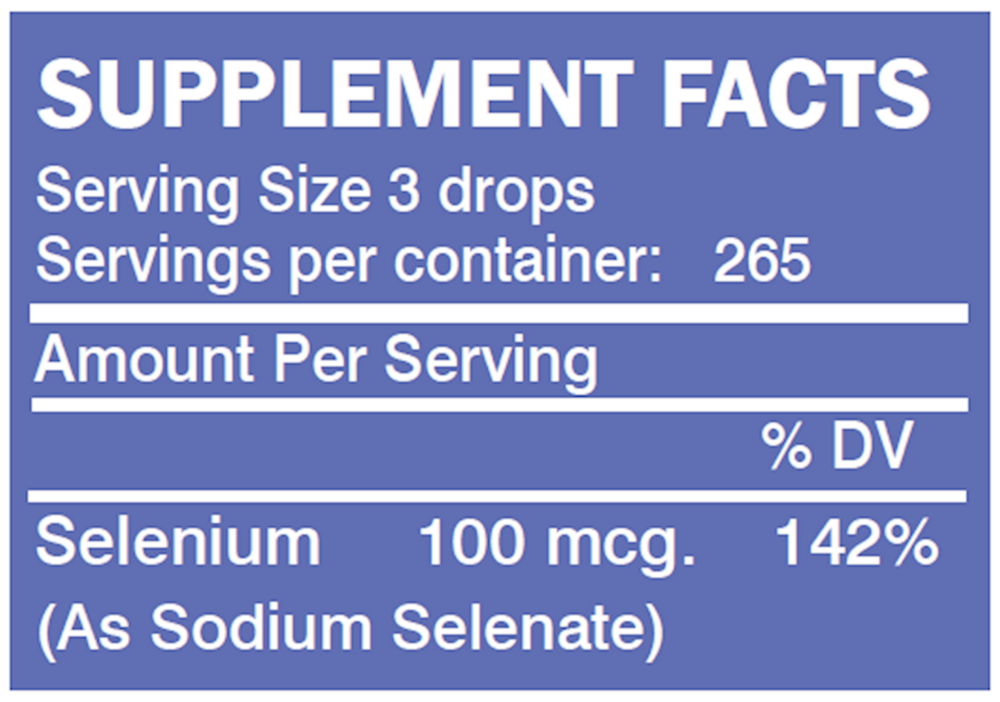 Product image for Liquid Mineral 8 Selenium.