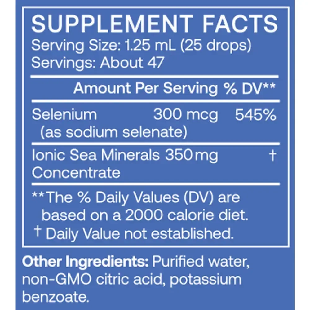 Product image for Liquid Mineral 8 Selenium.