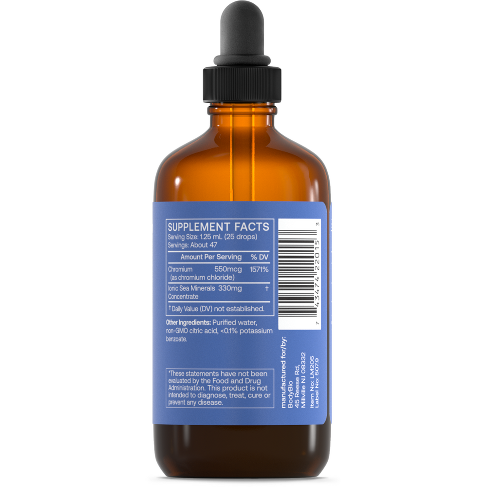 Product image for Chromium Liquid Mineral.